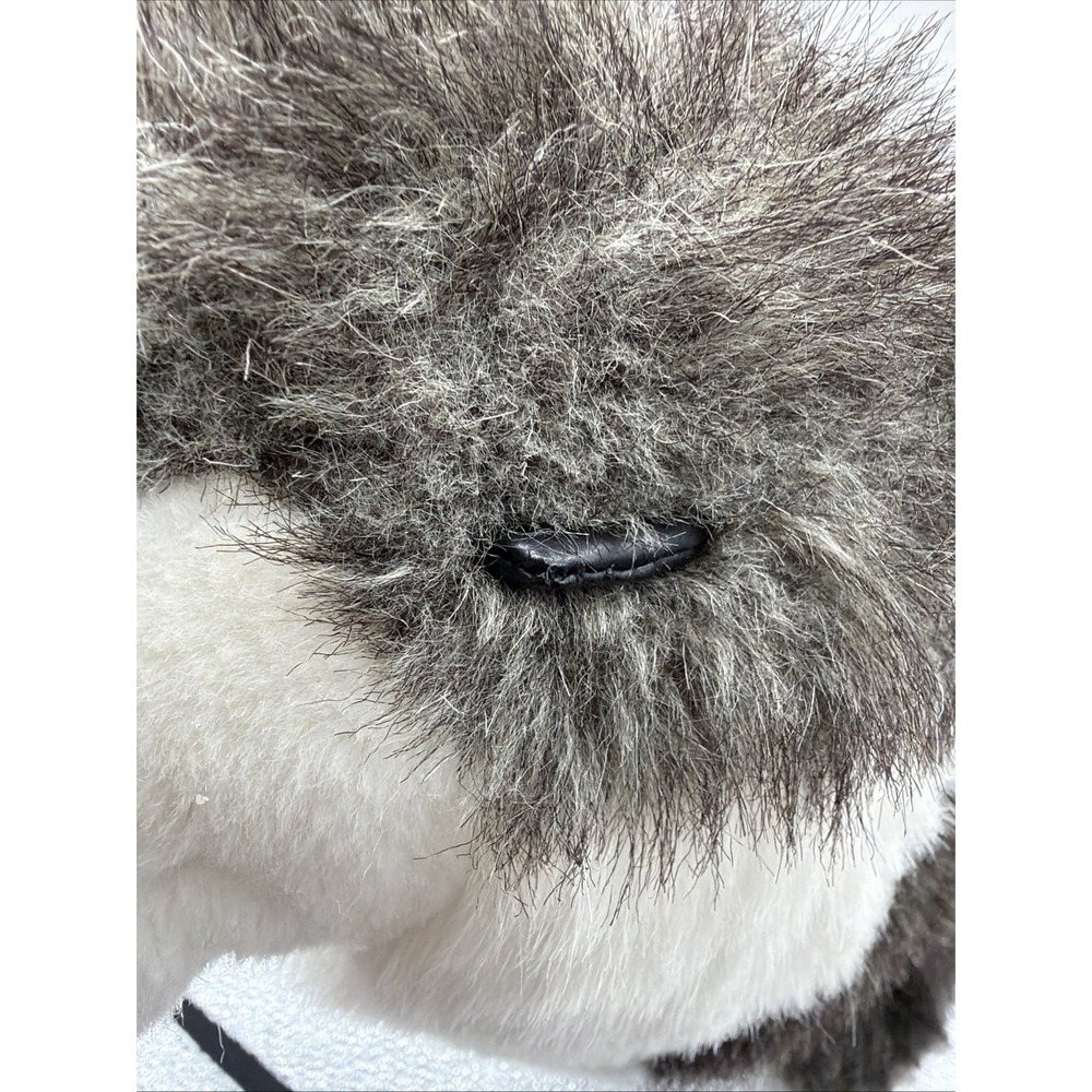 Cuddle Toys Douglas Howling Grey Wolf Plush Stuffed Animal 16" Tall Vintage 1987 - Picture 3 of 12